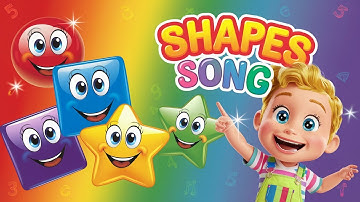 🔺⭐ "Shapes Song for Kids | Learn Shapes with Fun Music | Preschool & Kindergarten Learning"🟠 🟪