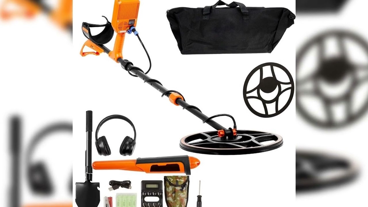 A must-have product! SucceBuy Professional Rechargeable Metal Detector 12" IP68 Waterproof Coil 39