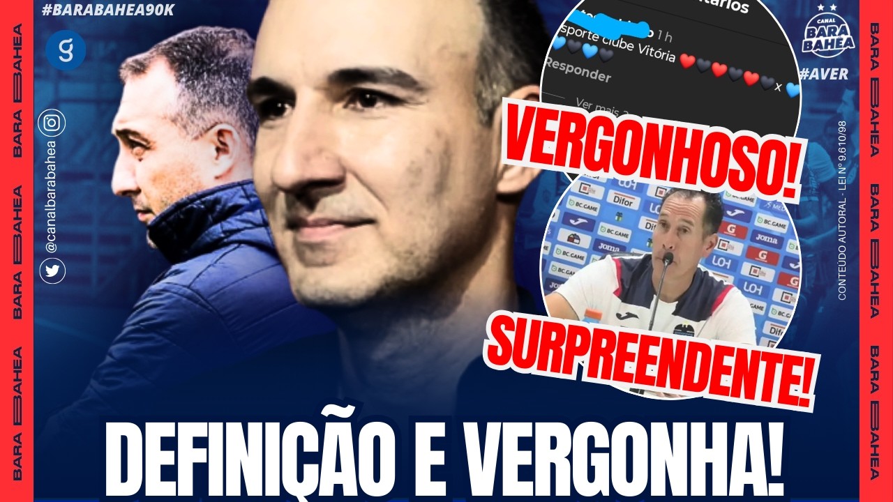 🚨🤔SPORT BATE MARTELO SOBRE BAHIA E JOGADOR!😱VERGONHA!😳TORCIDA INVADE SALVADOR!👀TREINADOR DEU A REAL!
