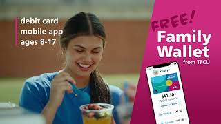 Free Family Wallet app from TFCU