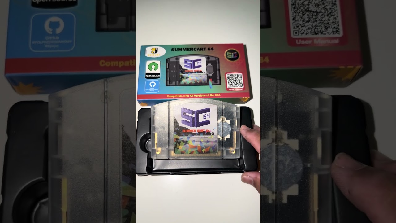 SummerCart 64… Лучший игровой картридж