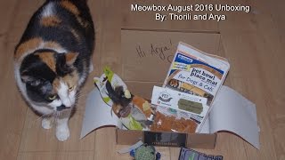 Meowbox August 2016 Unboxing