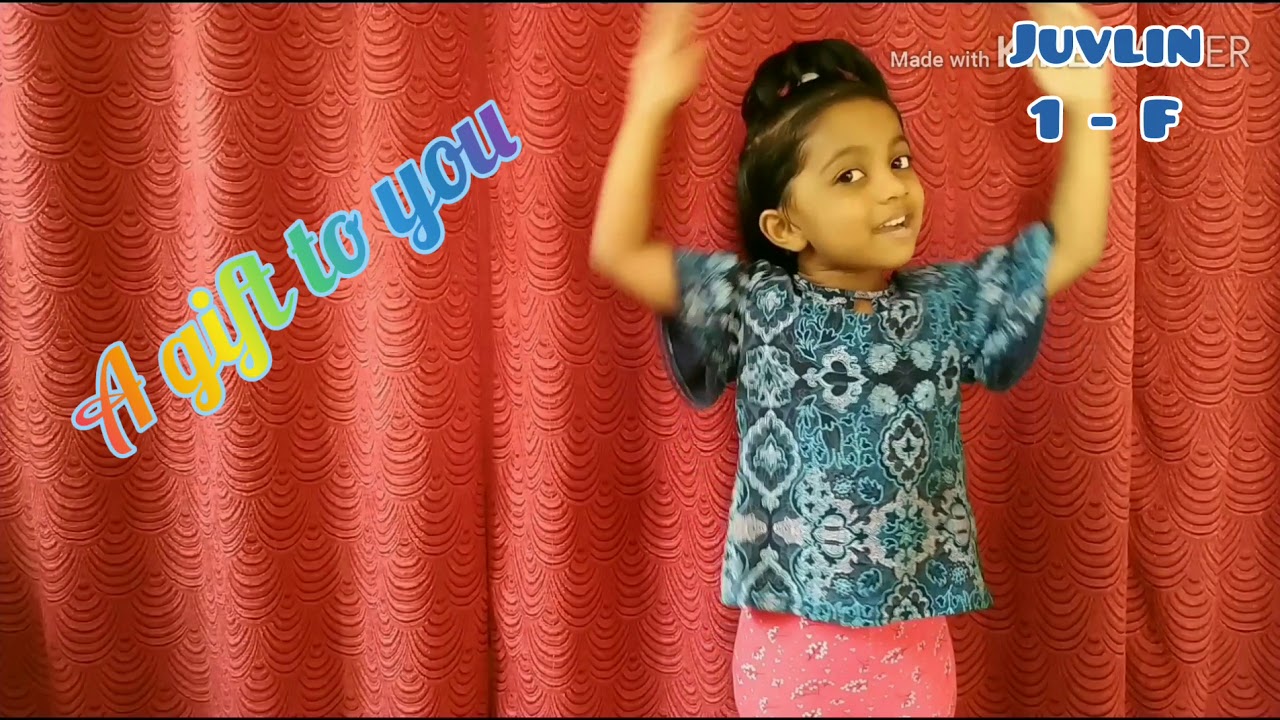 A gift to you.... Prayer song, action song for kids and children - YouTube