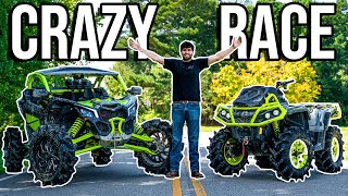 RACING MY 2020 CAN-AM OUTLANDER VS 230HP X3 MAVERICK *EPIC*