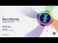 Multi-omics in Health and Disease (Day 2 Welcome)
