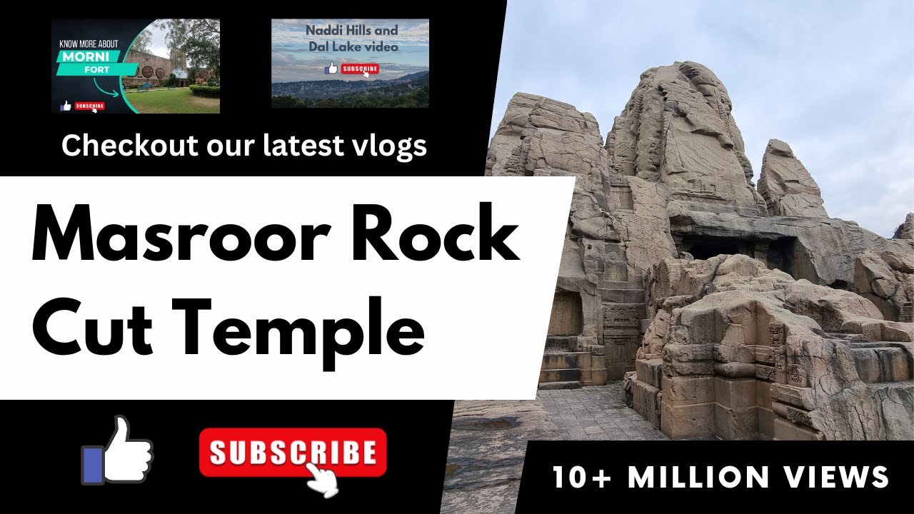 Masroor Rock Cut Temple Vlogs| History | How to Reach | Unexplored Temple in Himachal Pradesh