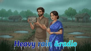 Cozy Rainy Village couple Story 🌧️ | Simple Life, Hard Work & Happiness | Ghibli Style asmr video ✨ screenshot 1