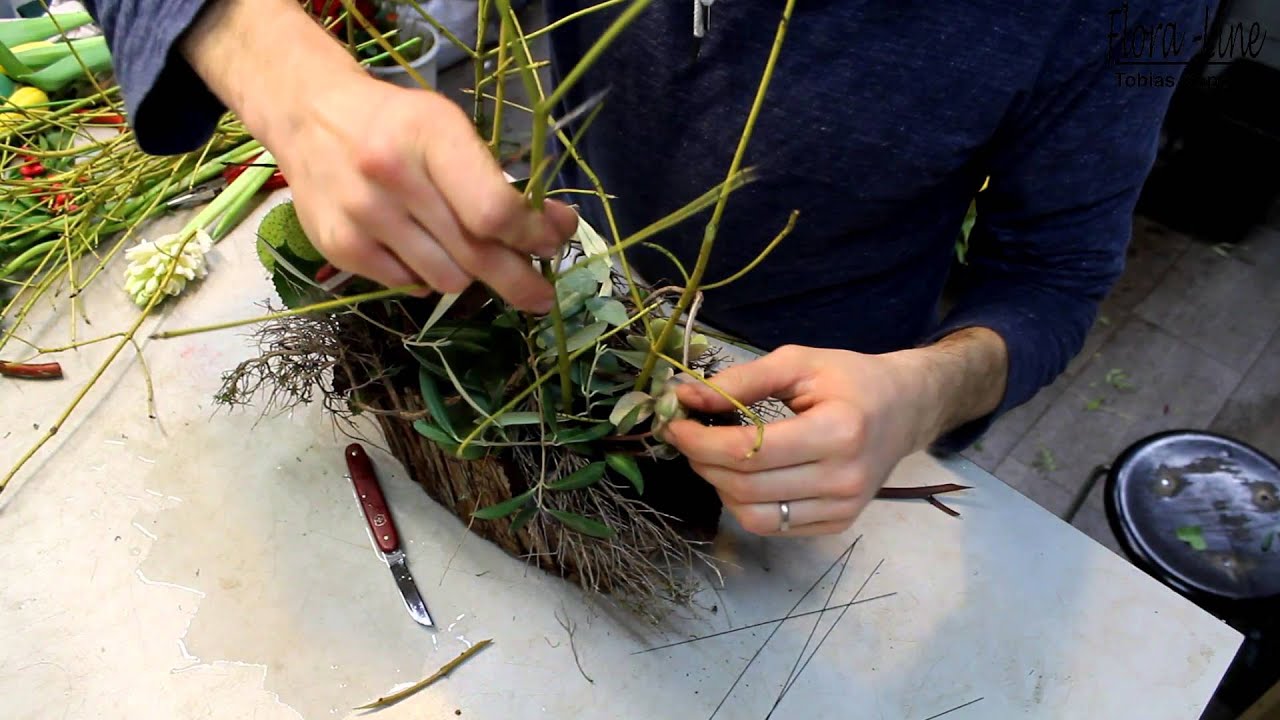 Tutorial: Frühlingsgesteck selber machen