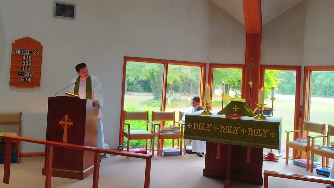 "Keep Your Lamps Trimm'd and Burning" St. Barnabas Episcopal Church in Valdosta, GA.