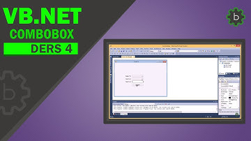 Visual Basic .Net - Ders 4 (ComboBox) #VB.Net