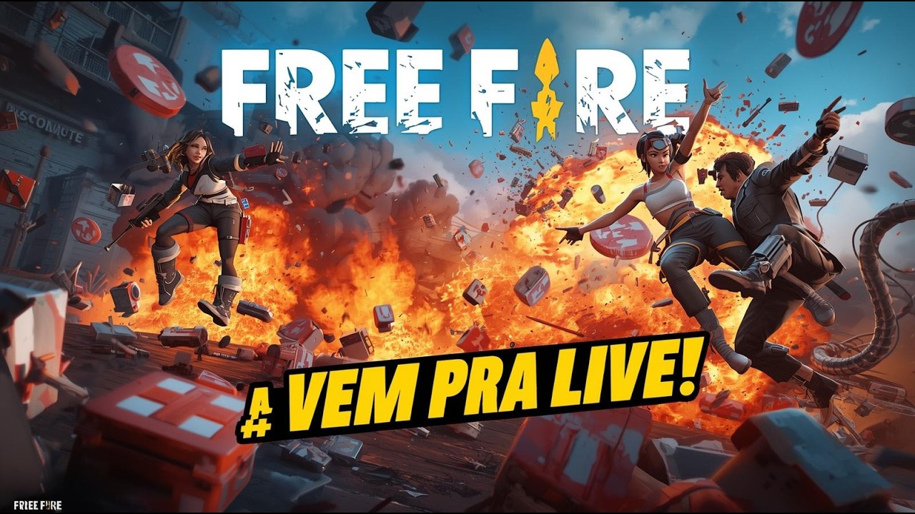 💥🔴LIVEZINHA ON FREE FIRE | PARTIDINHAS ON SO VAPOOOO💥🔴   #live #freefire