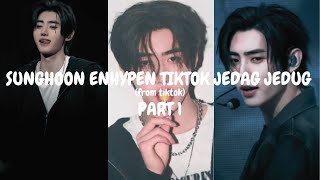 SUNGHOON ENYPEN TIKTOK JEDAG JEDUG PART 1