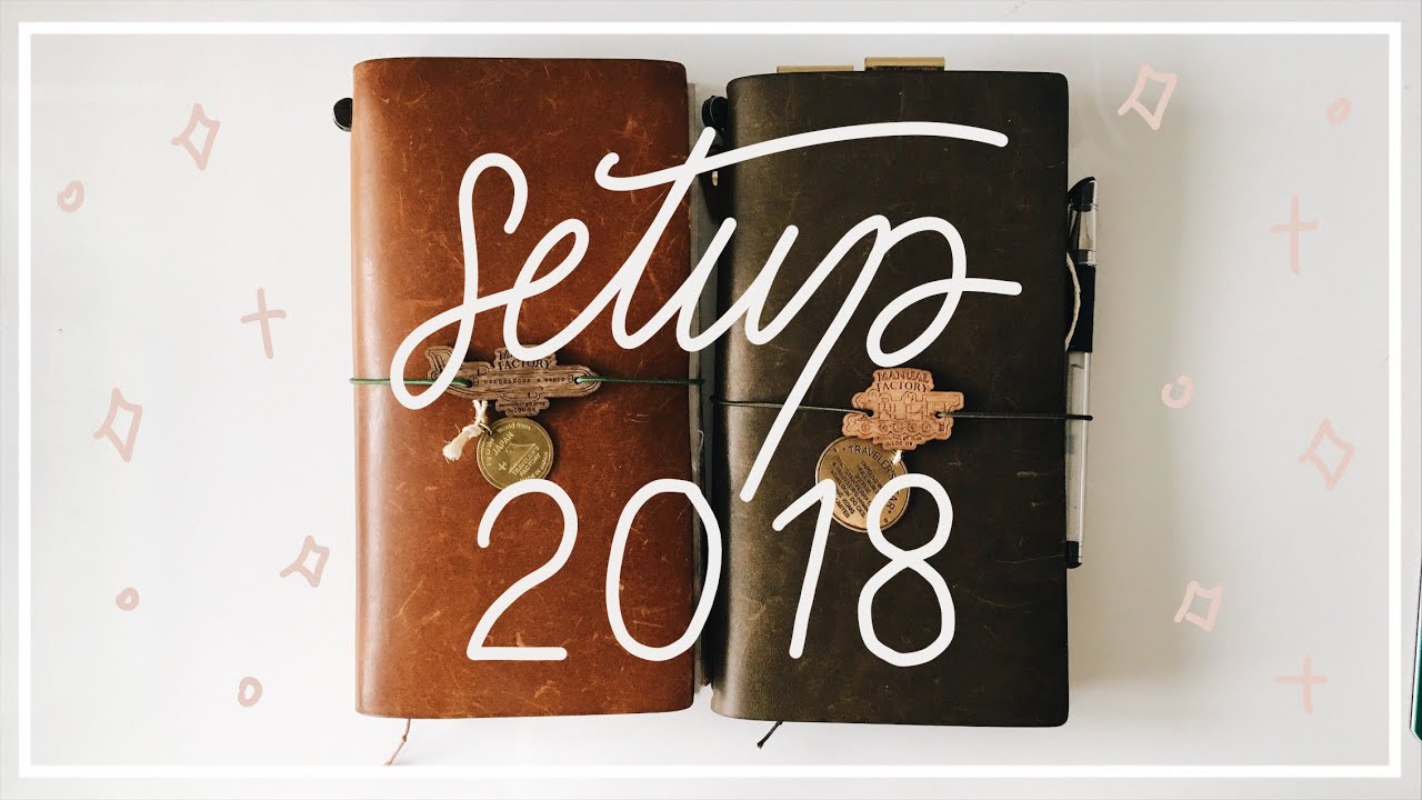 Traveler's Notebook Setup for 2018