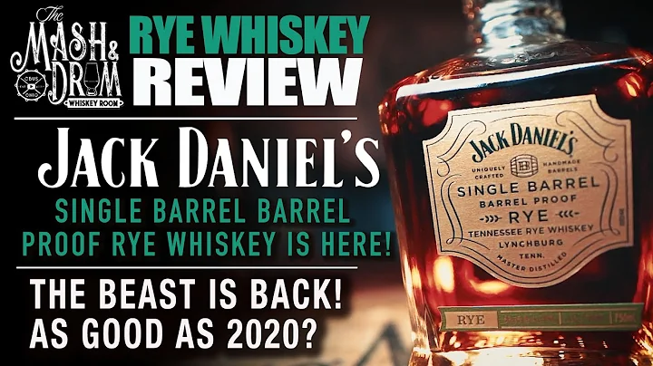 Jack Daniel's Single Barrel Barrel Proof Rye Whiskey Review!