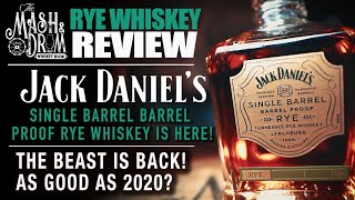 Jack Daniel's Single Barrel Barrel Proof Rye Whiskey Review!