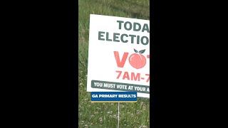 Voters in Georgia flocked to the polls Tuesday to cast their ballots in several key primaries