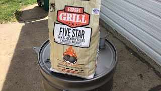Walmart Expert Grill Five Star Charcoal /  16 Pounds for $6.00,  Is it Worth It?