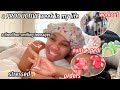 vlog: a PRODUCTIVE week in my life as a *stressed* teenager (nails, pedi, workout, orders, etc..)