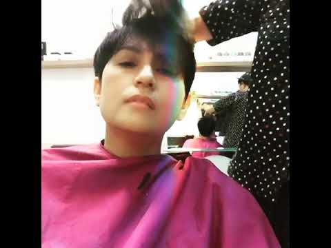 Hair cut gunting rambut  pendek cewek  YouTube