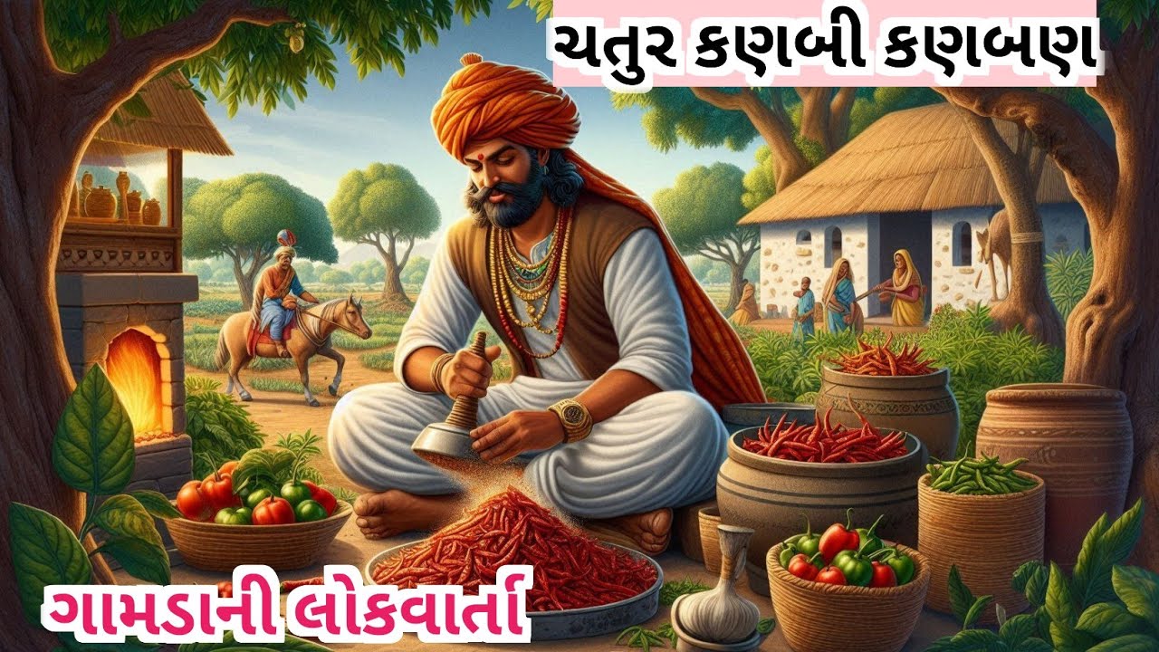 બુદ્ધિમાન કણબી કણબણ ની વાર્તા || નવી લોક વાર્તા || વાર્તા || જ્ઞાનવર્ધક કથા || Gujarati varta 