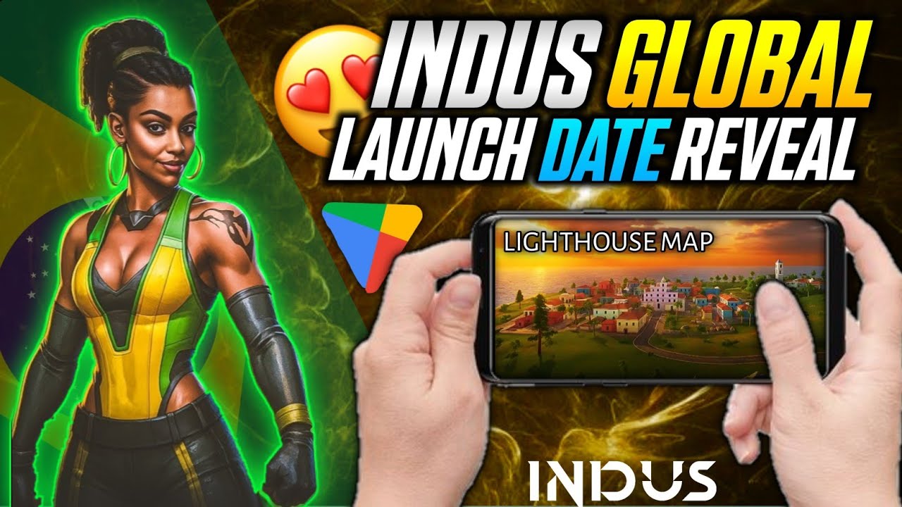 GLOBAL LAUNCH DATE REVEAL 😍| INDUS BR | NEW MAP | INDUS BRAZIL LAUNCH DATE🇧🇷| INDUS BATTLE ROYALE 🇮🇳