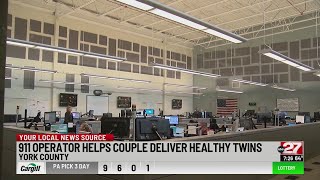 York 911 operator helps deliver twins over the phone