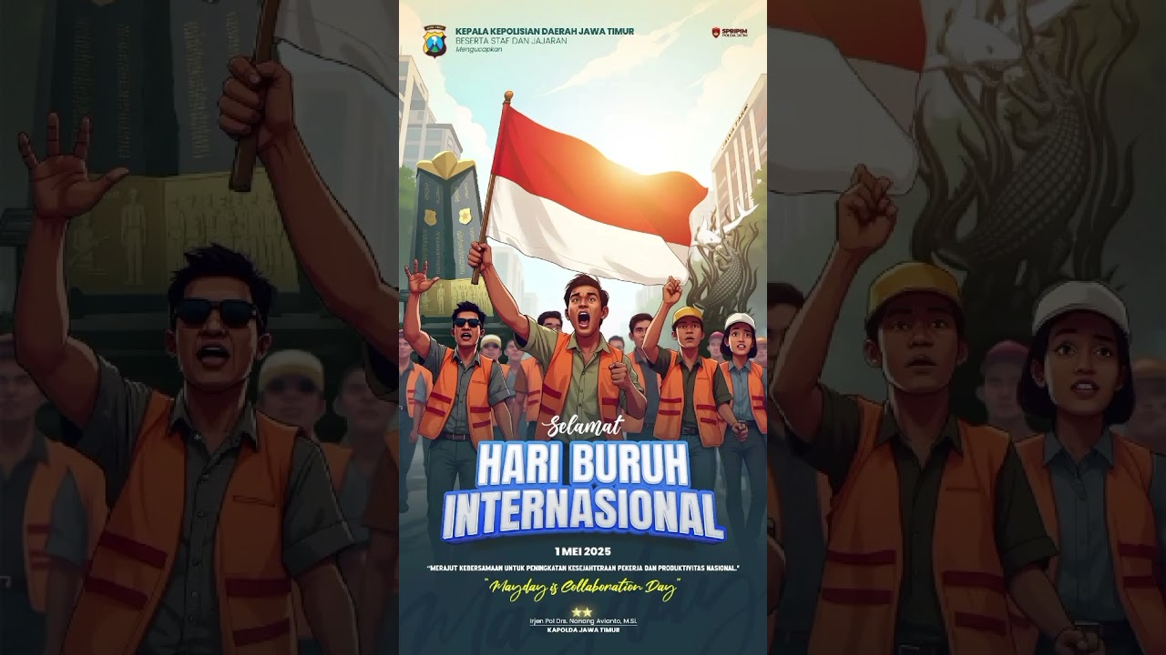 SELAMAT HARI BURUH INTERNASIONAL "May Day is Collaboration Day" 01 Mei 2025
