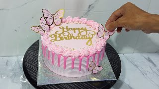 Inspirasi Kue Ulang Tahun Anak Perempuan Tema Butterfly Pink : elegan dan cantik  screenshot 3