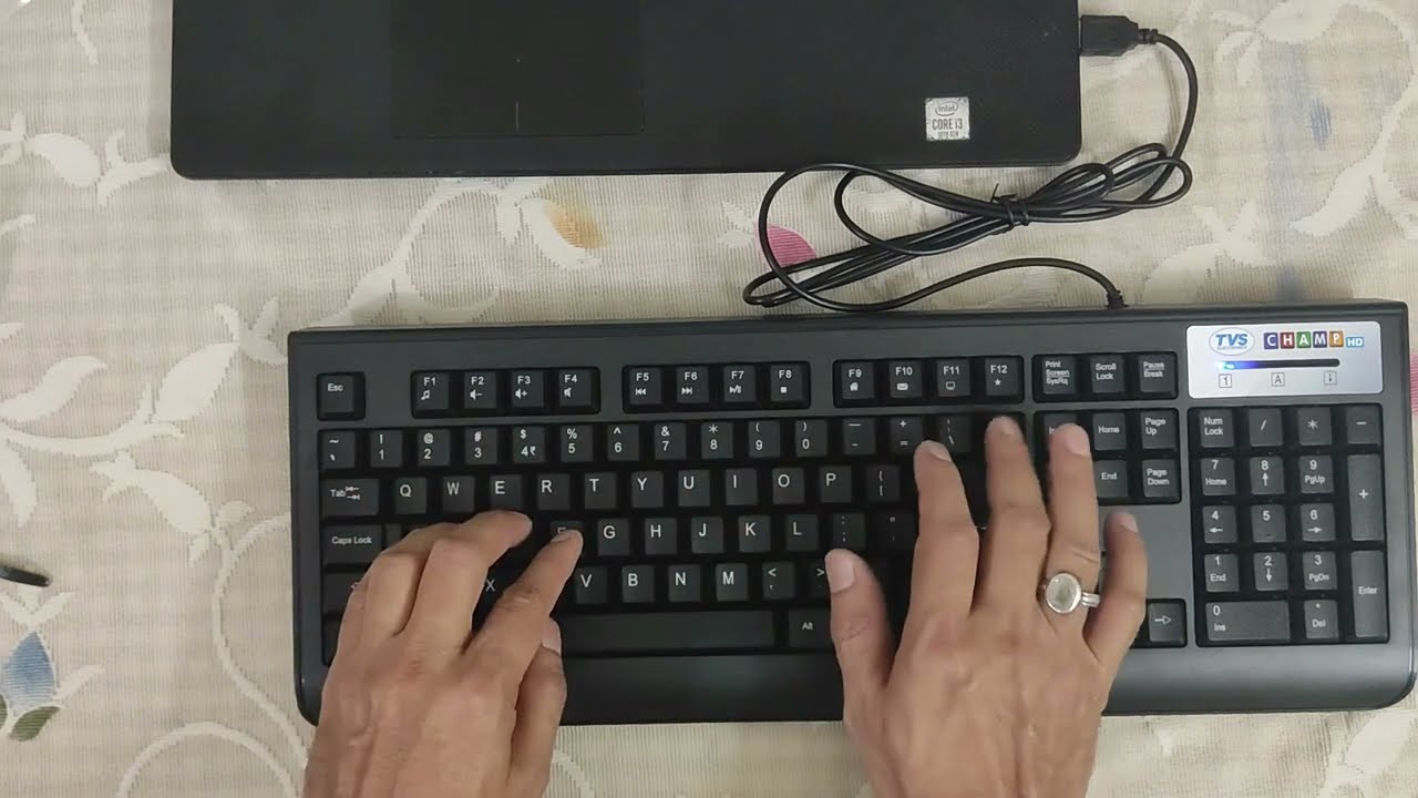 TVS Champ Keyboard : Unboxing and Review