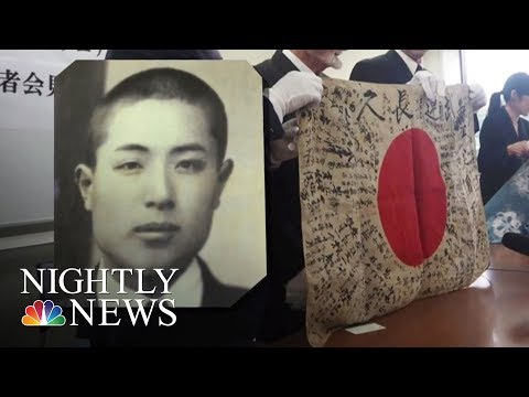 Man Travels 10,000 Miles To Return Flag To Fallen Soldier’s Family | NBC Nightly News