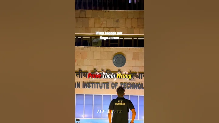 Prove Them Wrong 😏 | IIT Motivation | IIT Bombay | #iit #nevergiveup #jee #nit #aim