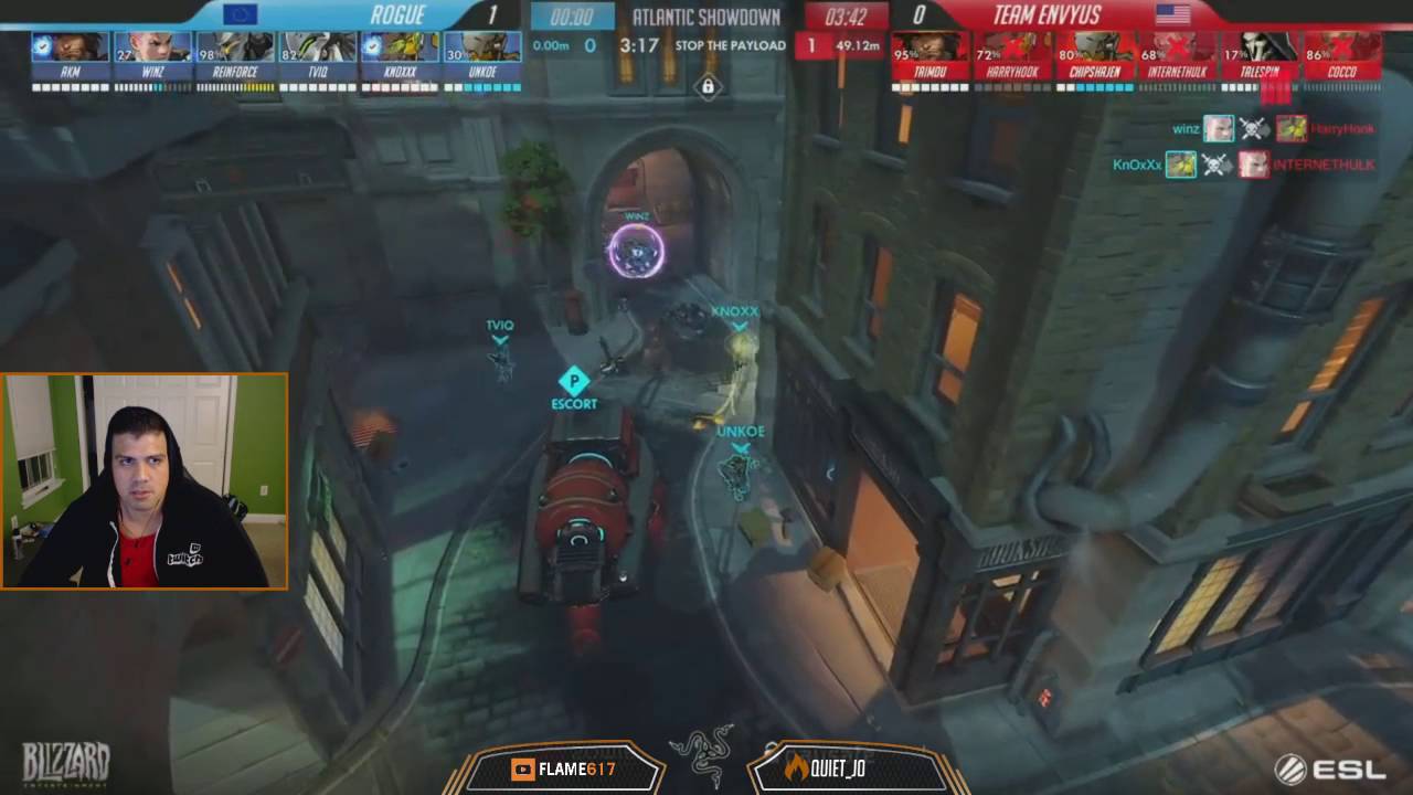Rogue vs EnvyUs - ESL Atlantic - Map 2 - Kings Row