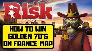 HOW TO WIN 70% DOMINATION ON FRANCE MAP | Risk Global Domination