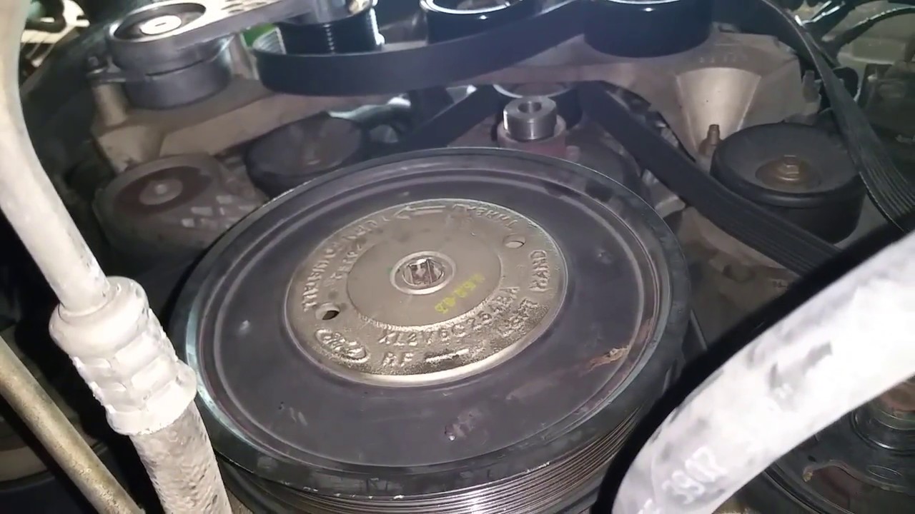 Ford Lightning Lower Supercharger Pulley Removal