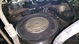 Ford Supercharger lower supercharger pulley removal