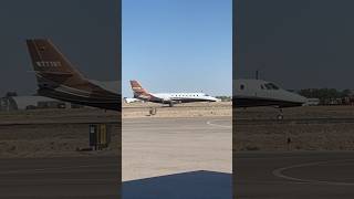 Cessna Citation Sovereign taxiing at KAVQ#planespotting #airport #privatejet