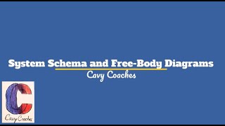System Schema and Free Body Diagrams