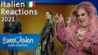 Måneskin - "Zitti e buoni" - Italy | Reactions | Eurovision Song Contest