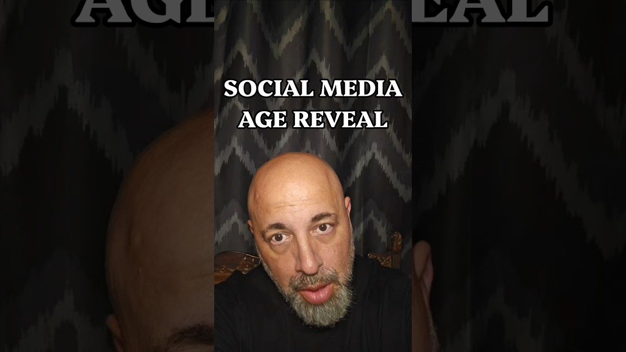 SOCIAL MEDIA AGE REVEAL #genx #genz #millennial #socialmedia #danregancomedy