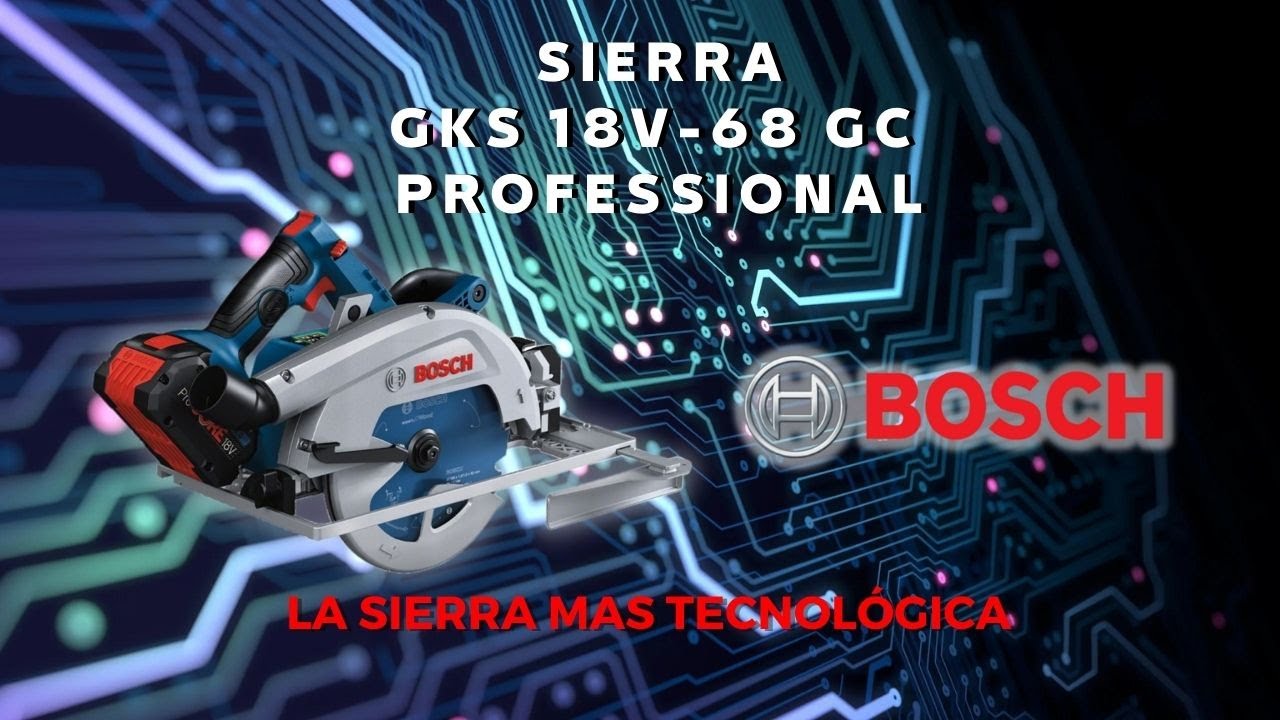 Sierra Circular inalámbrica Bosch GKS 185-LI, 18V Sin Batería