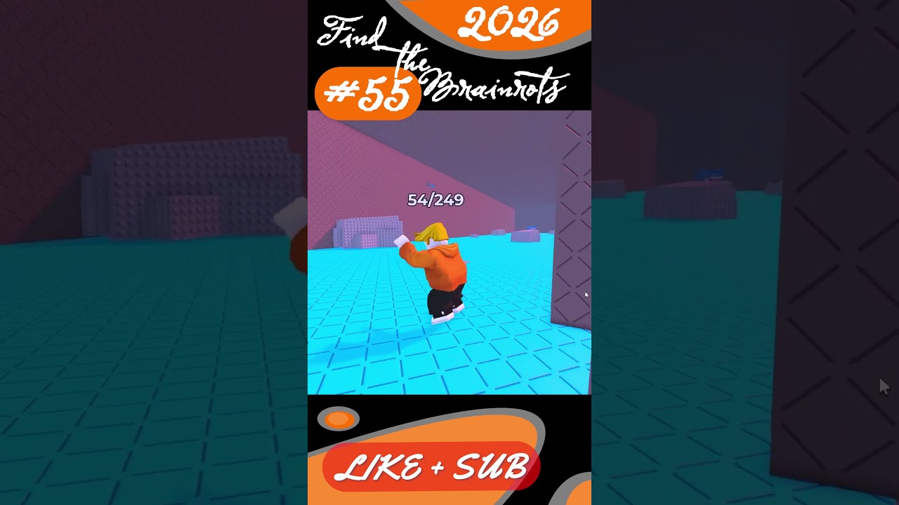 Find The Brainrots: #55 Tralalaedon 2026 #shorts #find