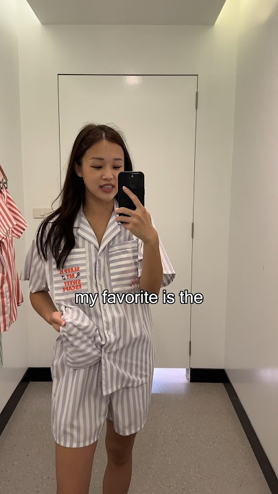 shopping for Thai brand pajamas in Bangkok 🎀