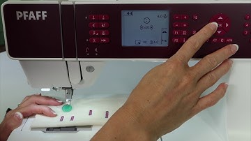 Pfaff quilt expressions 4.2 38 Sewing on Buttons