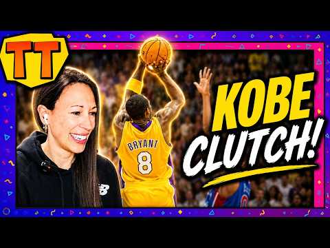 Tina Tries Reacting - Kobe Bryant's Best 40 Plays