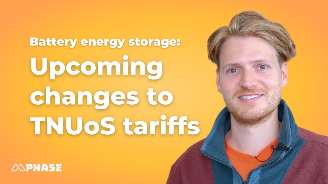 TNUoS tariffs: the next six years for battery energy storage