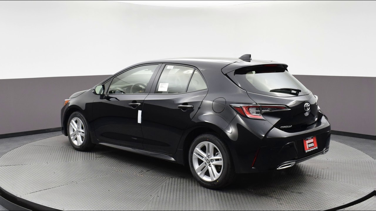 2019 MIDNIGHT BLACK METALLIC Toyota Corolla Hatchback Hatchback #N20723