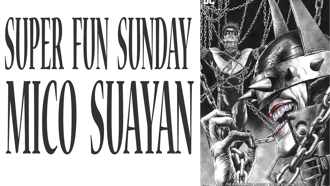 SUPER FUN SUNDAY MICO SUAYAN INSANE DETAILED COMIC ARTIST