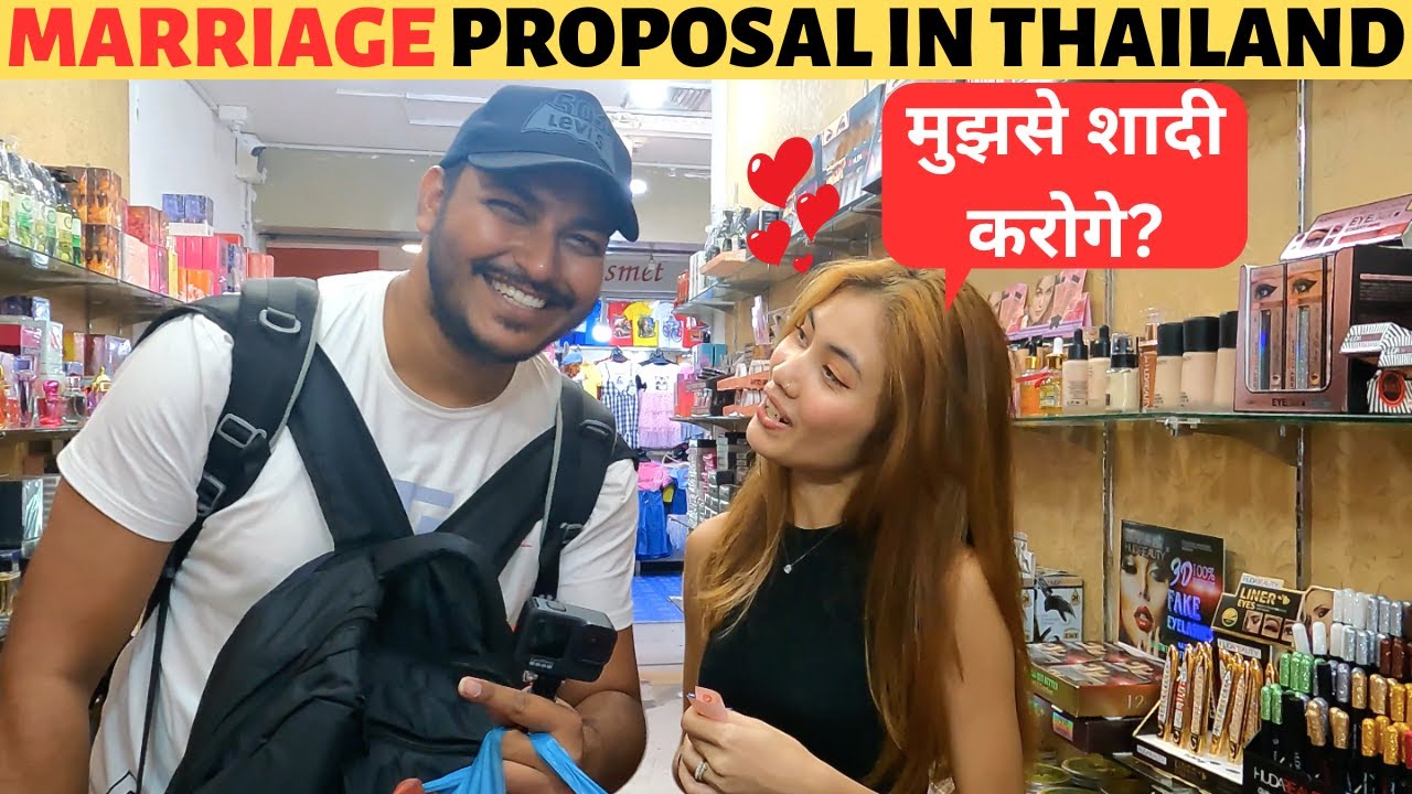 Marriage Proposal In Thailand| Last Day In Bangkok
