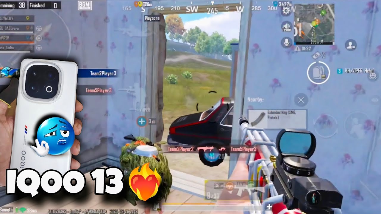 IQOO 13 120FPS | SCRIMS HIGHLIGHTS 🔥 | 5 FINGER+GYRO⚡ | FISLYISLIVE | BGMI