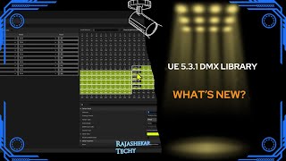Whats New In Unreal Engine 531 Dmx Library   How Dmx Patching Works   New Features Added